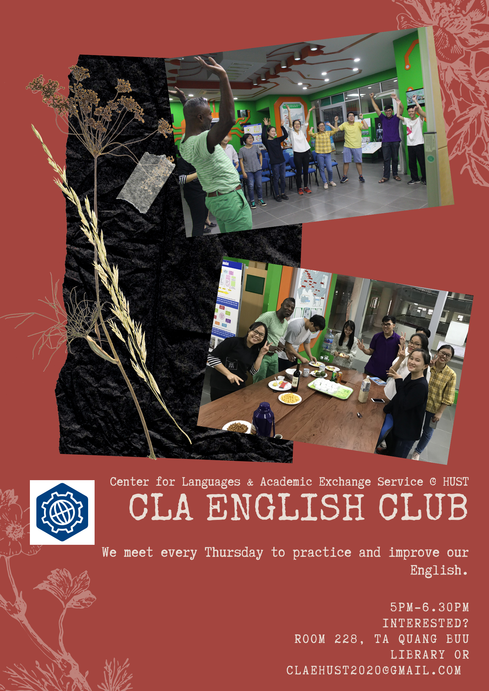 CLB tiếng Anh CLA English Club tuyển thành viên 2020 - CLA - BKHN